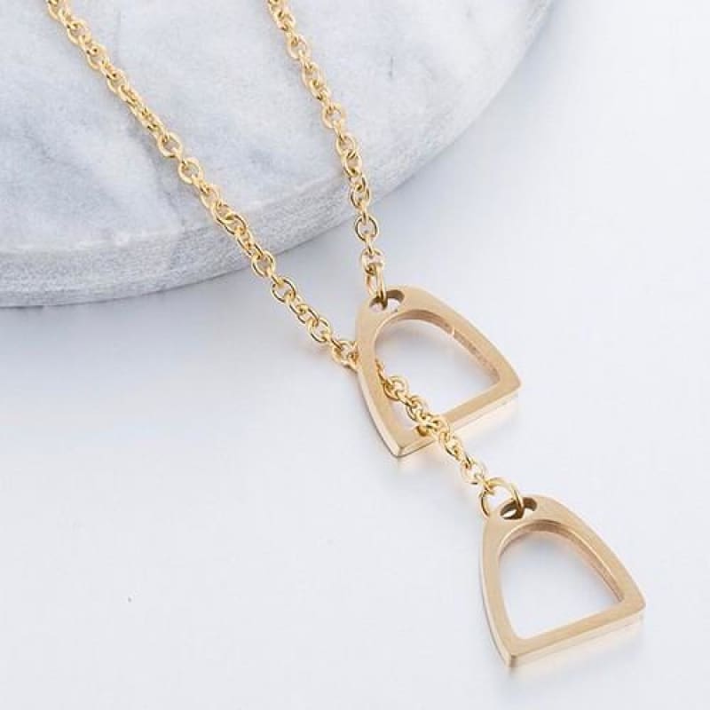 Stainless steel horseshoe necklaces - Dream Horse
