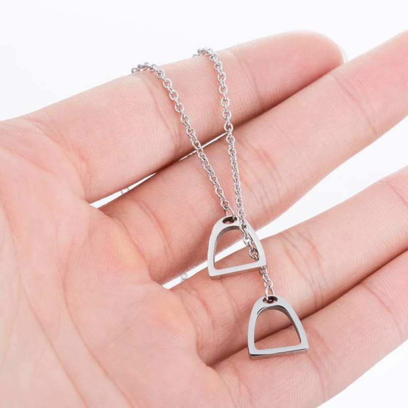Sterling silver horseshoe charm - Dream Horse