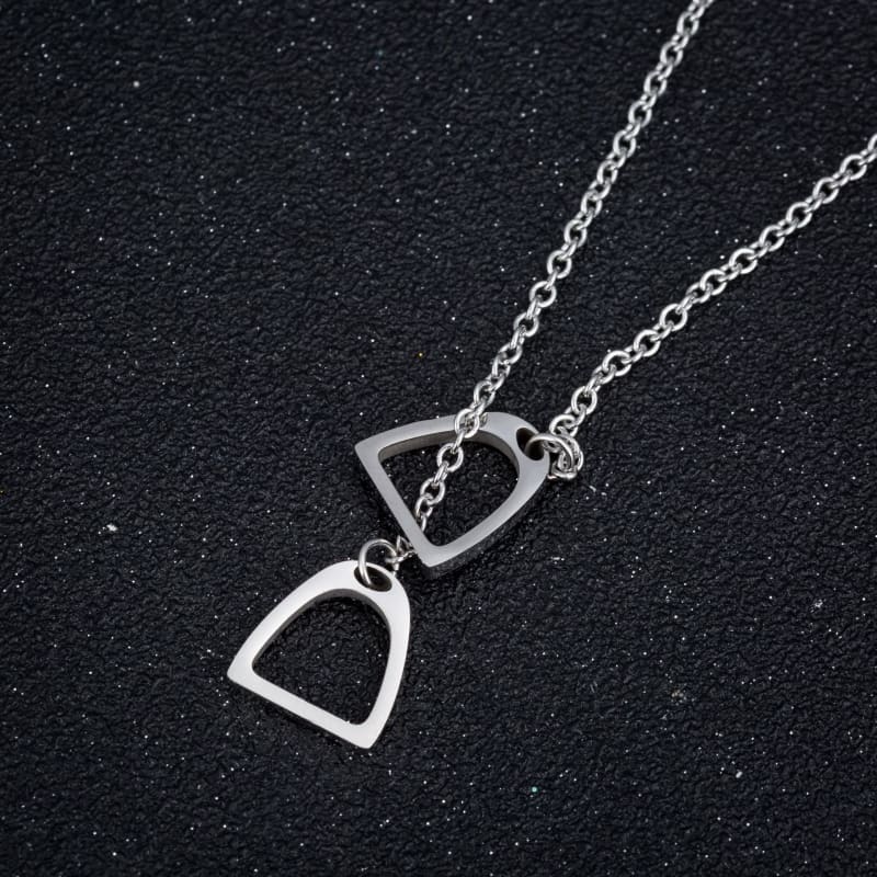 Sterling silver horseshoe charm - Dream Horse