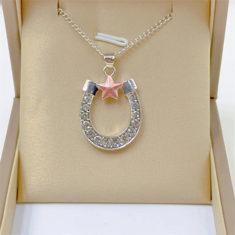 Sterling silver horseshoe jewelry