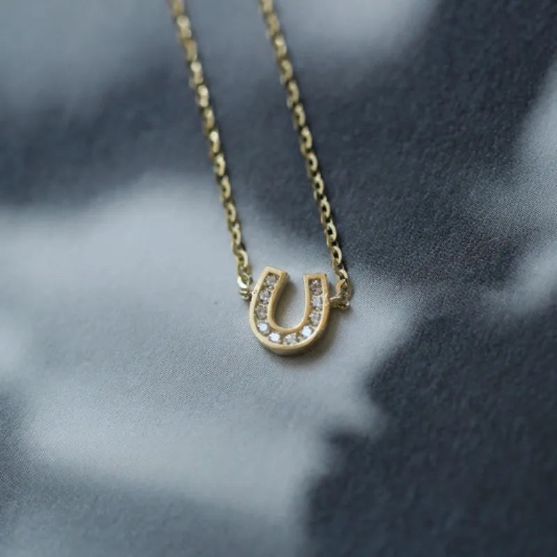 Sterling silver horseshoe pendant Dream Horse