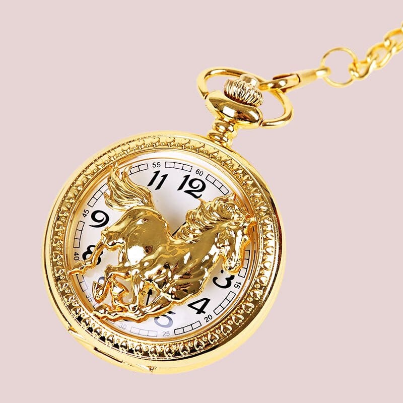The horse classic watch (with chain) - Dream Horse