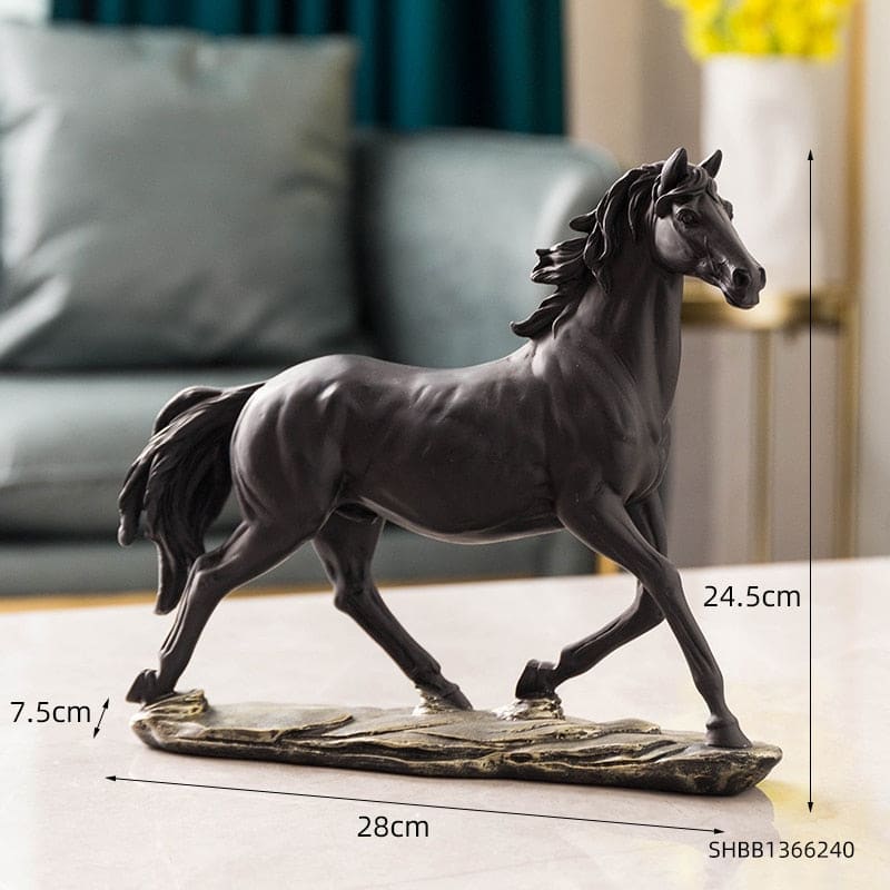 Vintage horse statue in resin - Dream Horse
