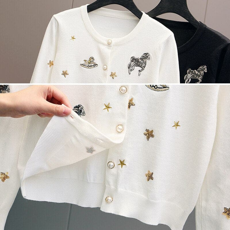 Vintage horse sweater - Dream Horse