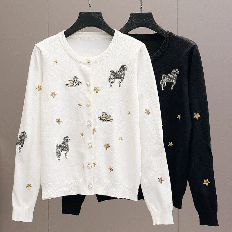 Vintage horse sweater - Dream Horse