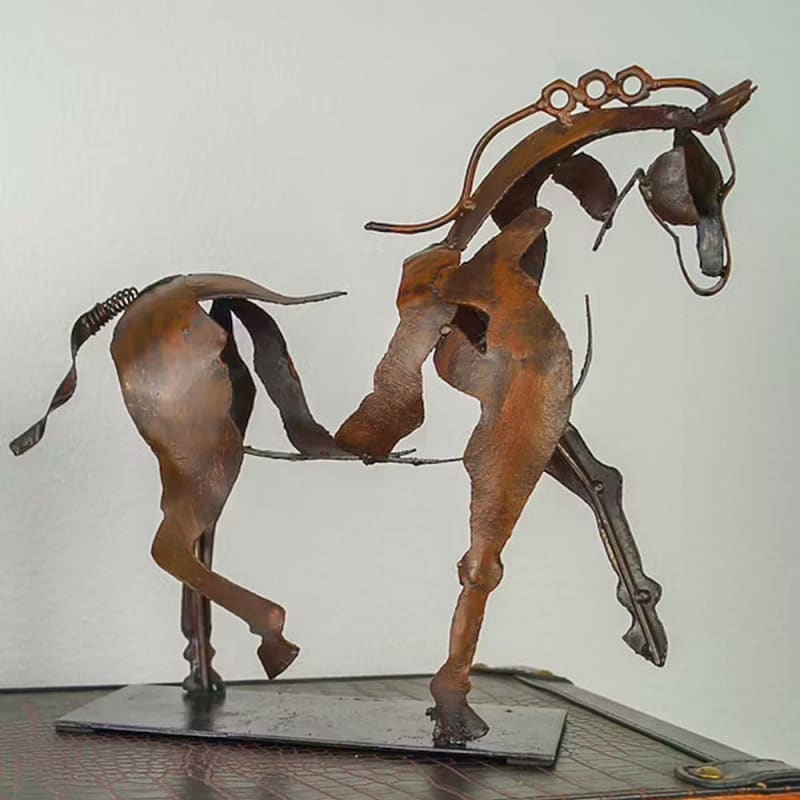 Vintage horse table lamp - Dream Horse