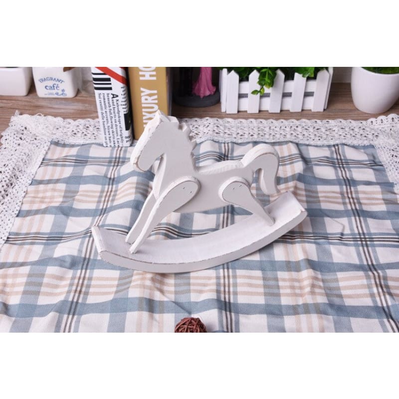 Vintage wooden rocking horse (Home Decor) - Dream Horse