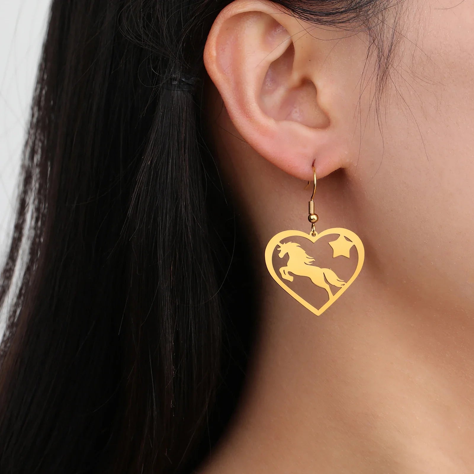 Wild horse earrings Dream Horse