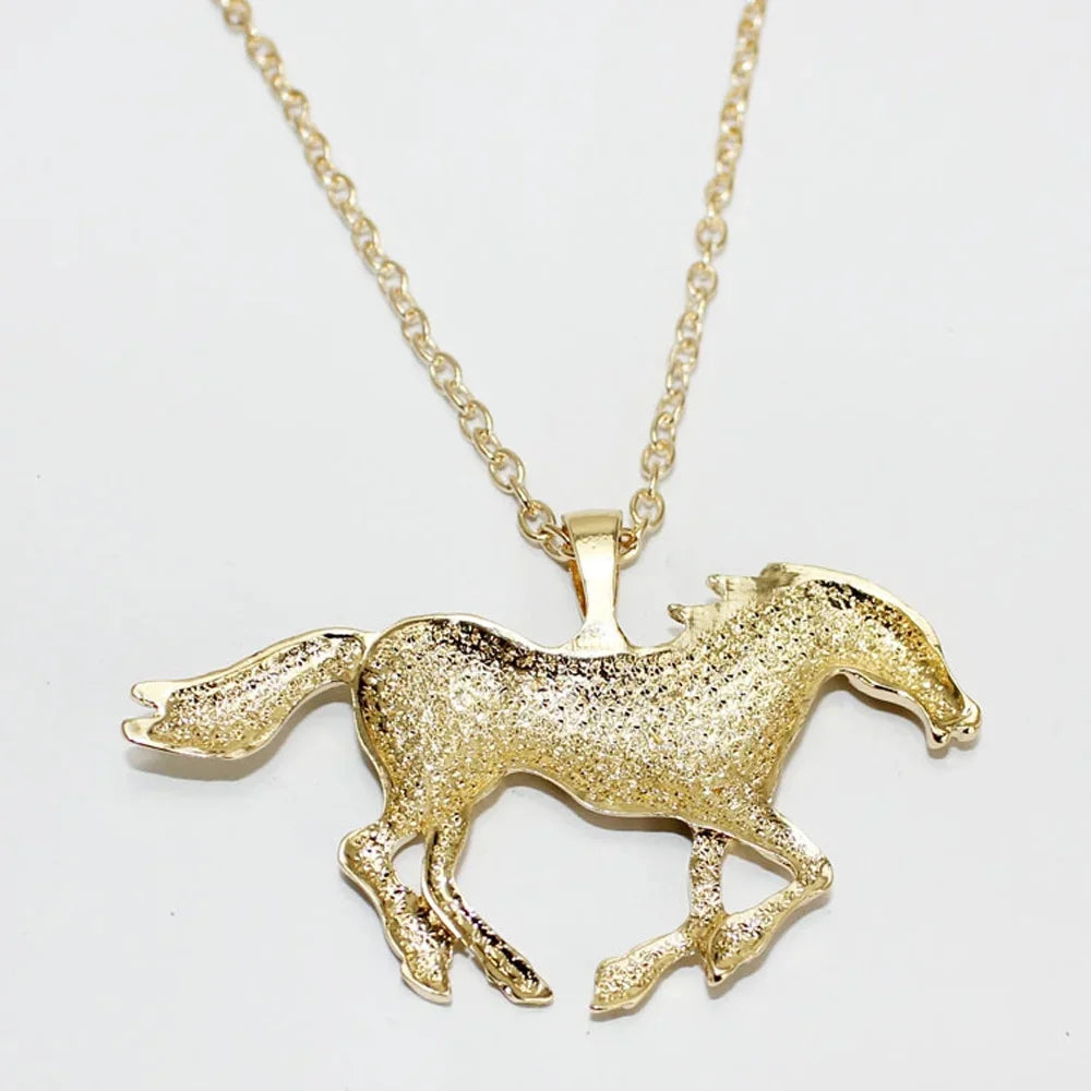 Wild horse necklace