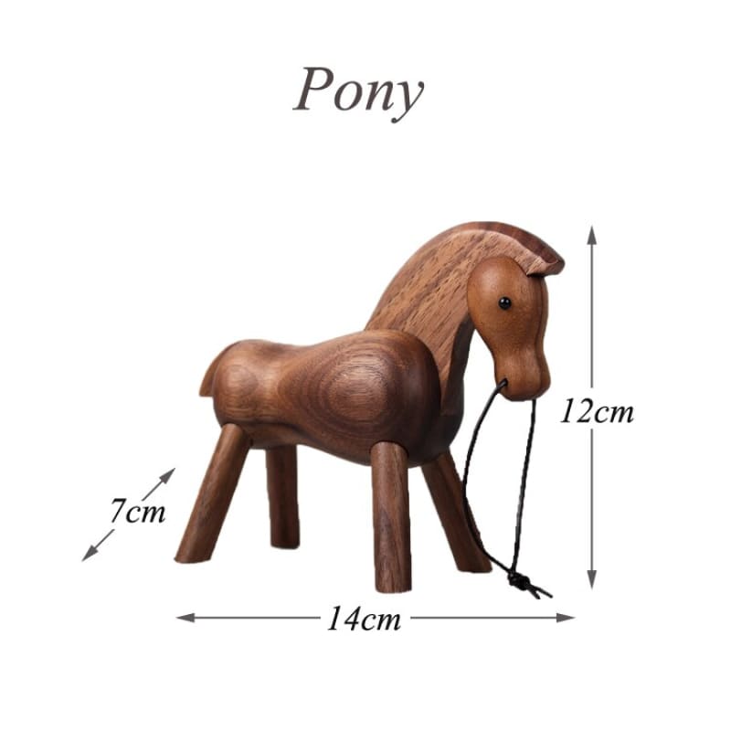 Wood horse sculpture - Dream Horse