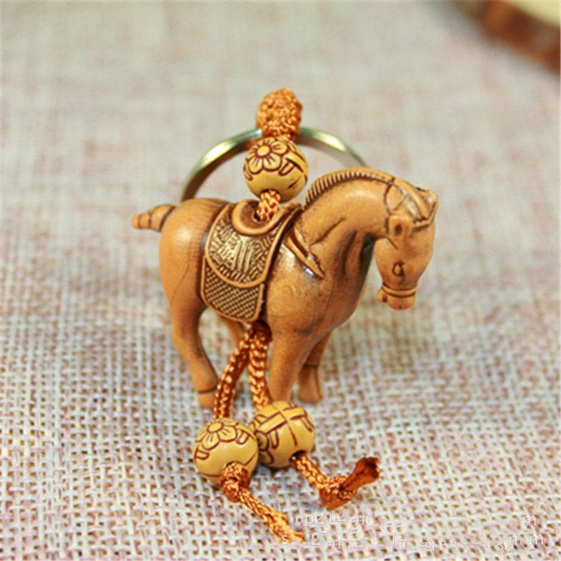 Wooden horse keychain - Dream Horse