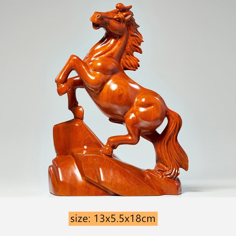 Wooden horse sculpture - Dream Horse
