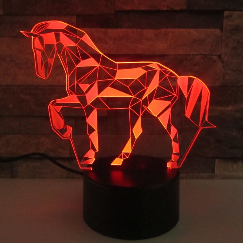 3D horse lamp - Dream Horse