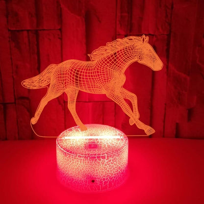 3D night light horse - Dream Horse