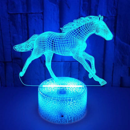 3D night light horse - Dream Horse