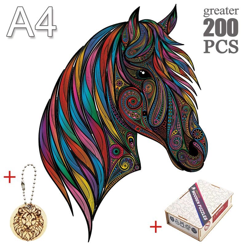 3D wooden horse puzzle - Dream Horse