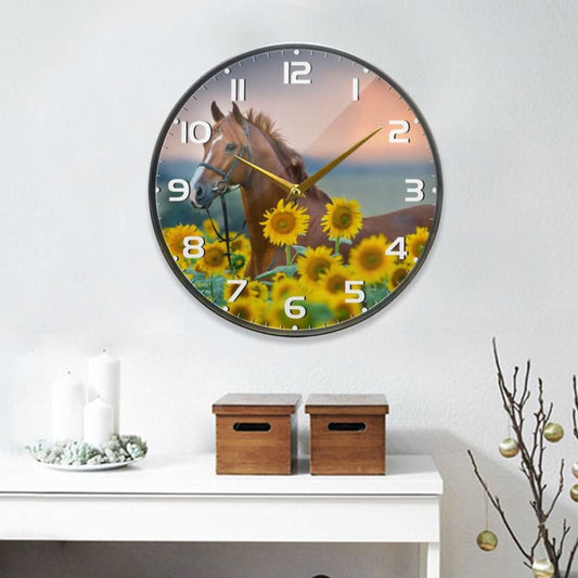 Acrylic horse wall clock - Dream Horse