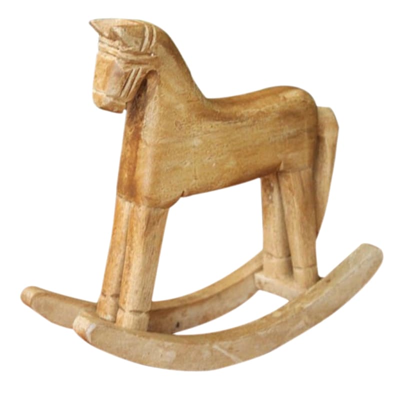 Antique wooden rocking horse (Kids Toy) - Dream Horse