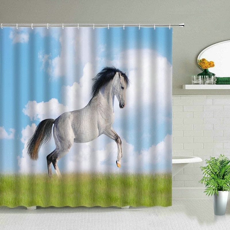 Arabian shower curtain - Dream Horse