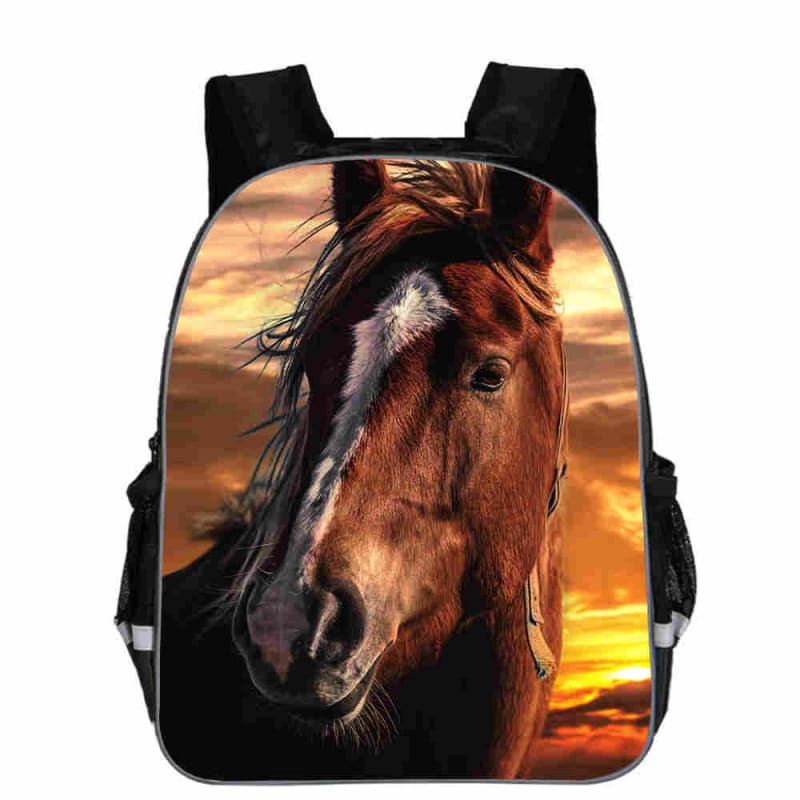 Backpack with horses (Army) - Dream Horse