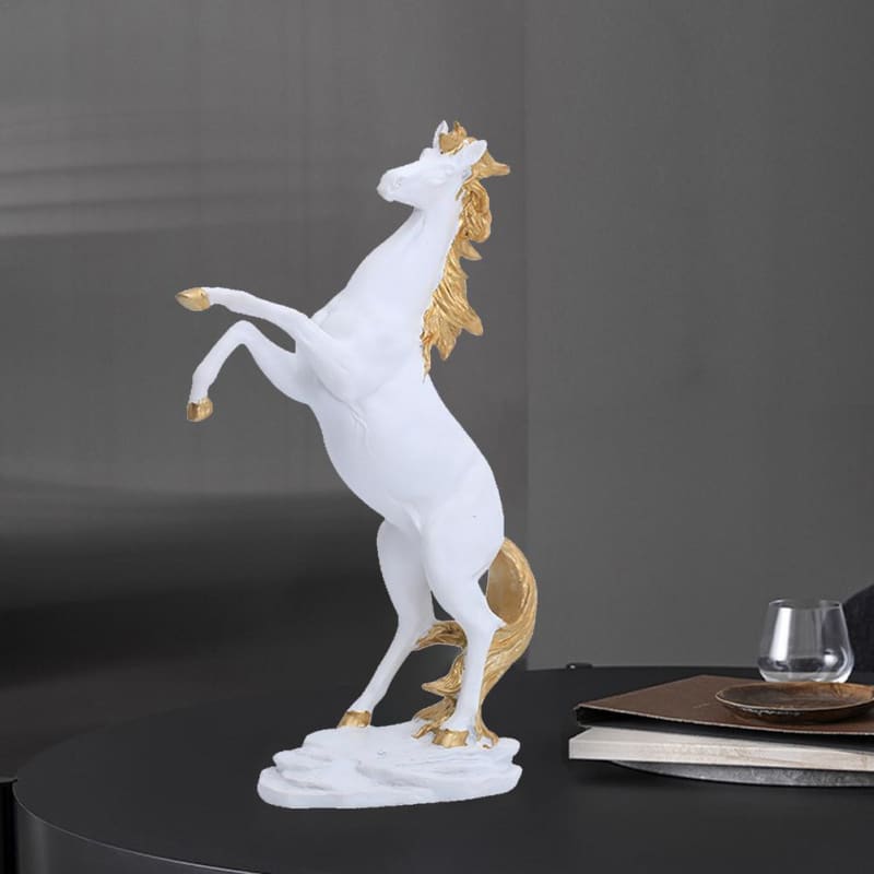 Black and white horse figurine - Dream Horse