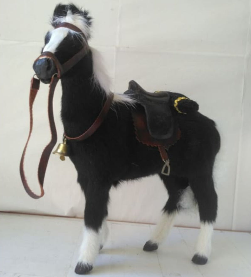 Black stuffed horse - Dream Horse