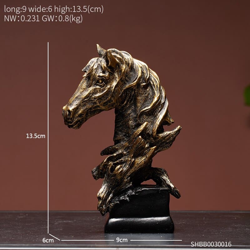 Bronze horse statues (Nordic) - Dream Horse