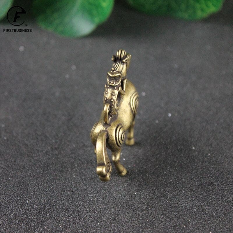 Ceramic Clydesdale horse figurine - Dream Horse