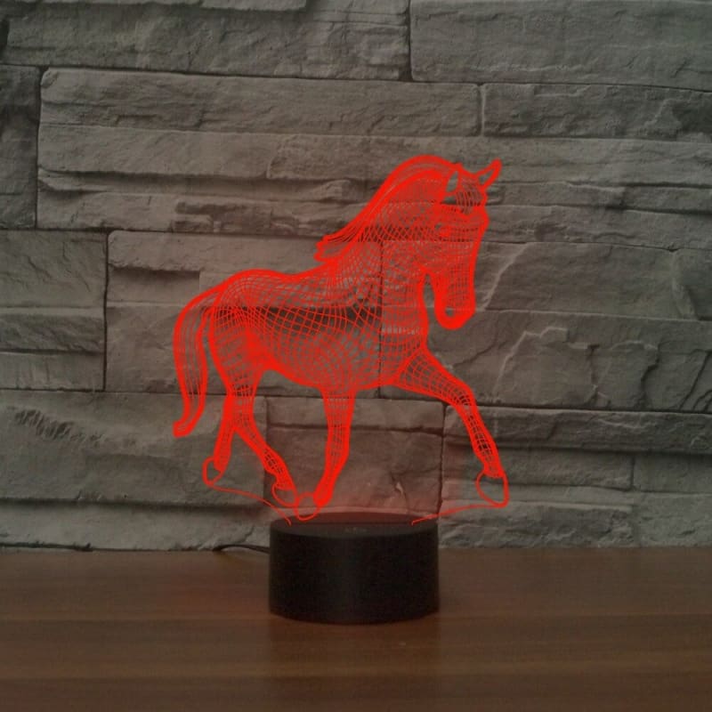 Ceramic horse lamp - Dream Horse