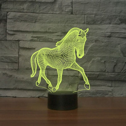 Ceramic horse lamp - Dream Horse