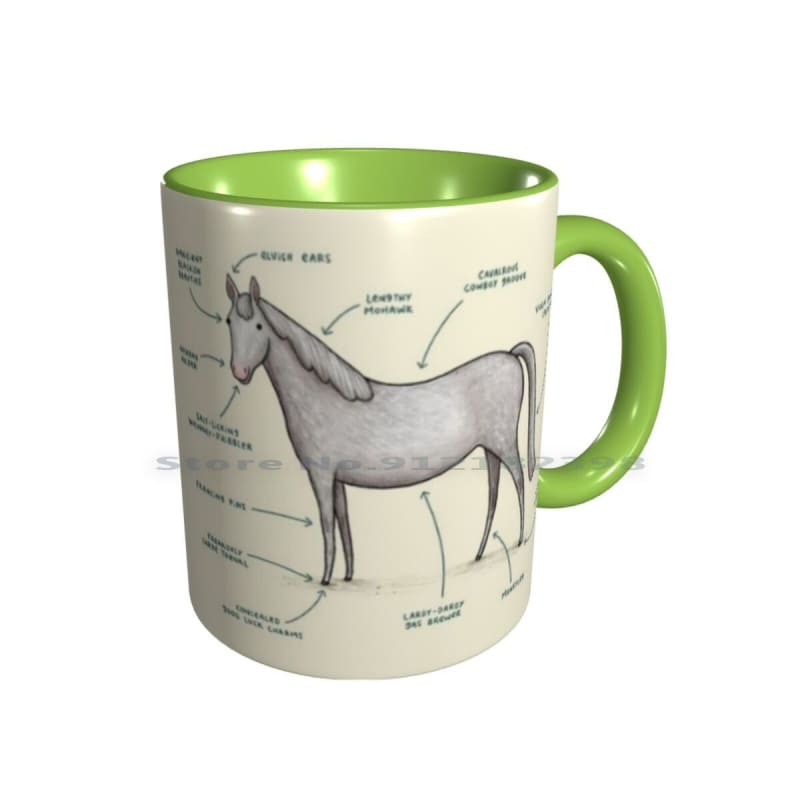 Coffee mug with horses - Dream Horse