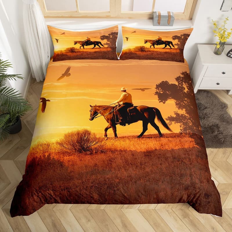 Cotton horse duvet cover - Dream Horse