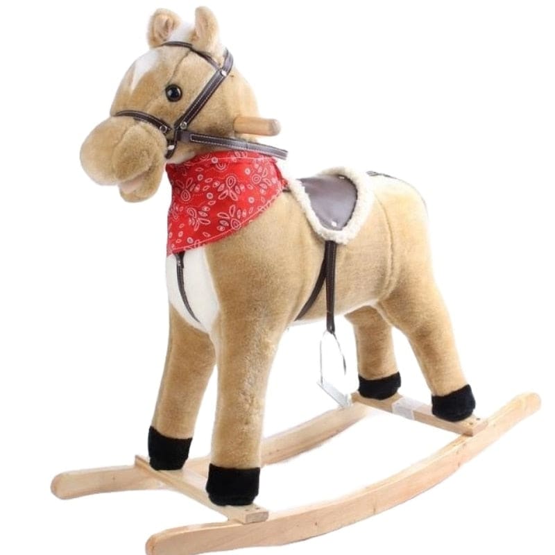 Custom rocking horse (toy with red triangle) - Dream Horse