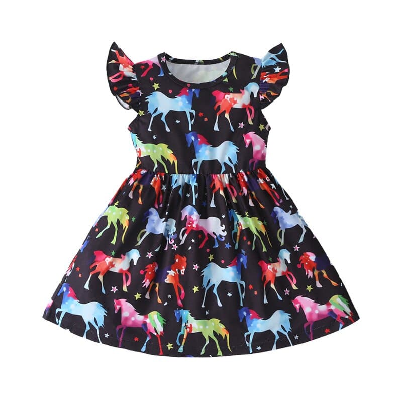 Cute horse dress for girl - Dream Horse