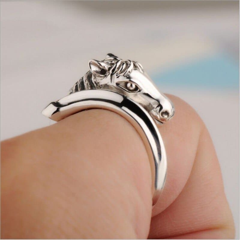 Equestrian rings jewelry- Dream Horse