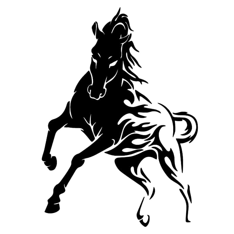 Equestrian stickers (Laptop smartphone car…) - Dream Horse