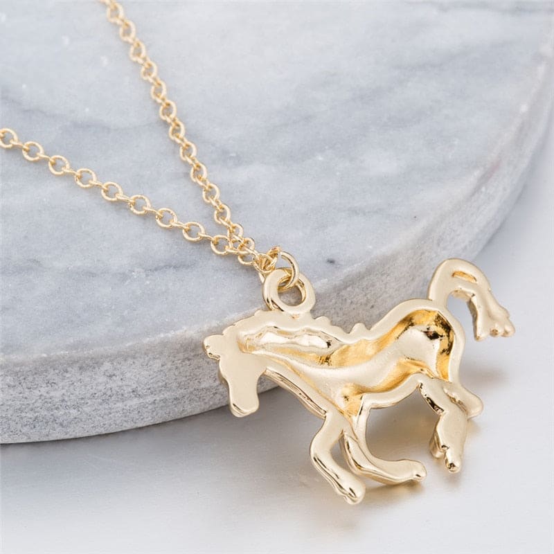 Galloping horse necklace - Dream Horse