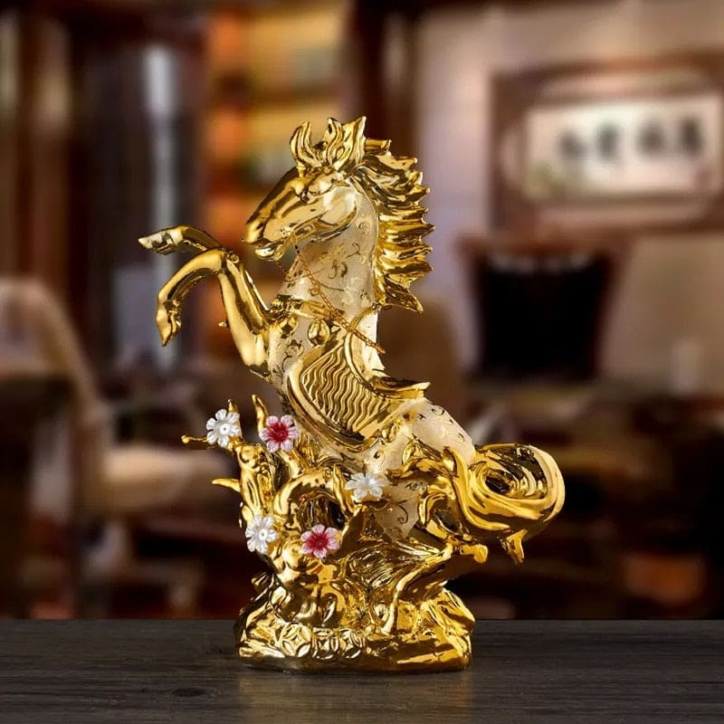 Gold horse figurine - Dream Horse