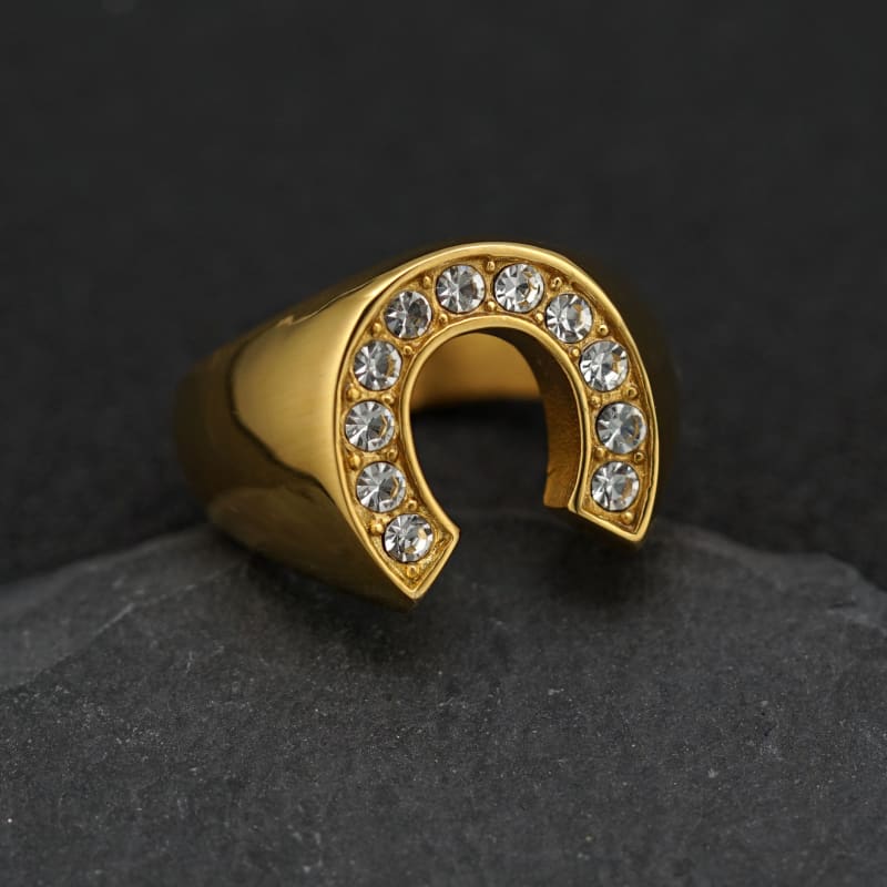 Gold horse ring jewelry - Dream Horse