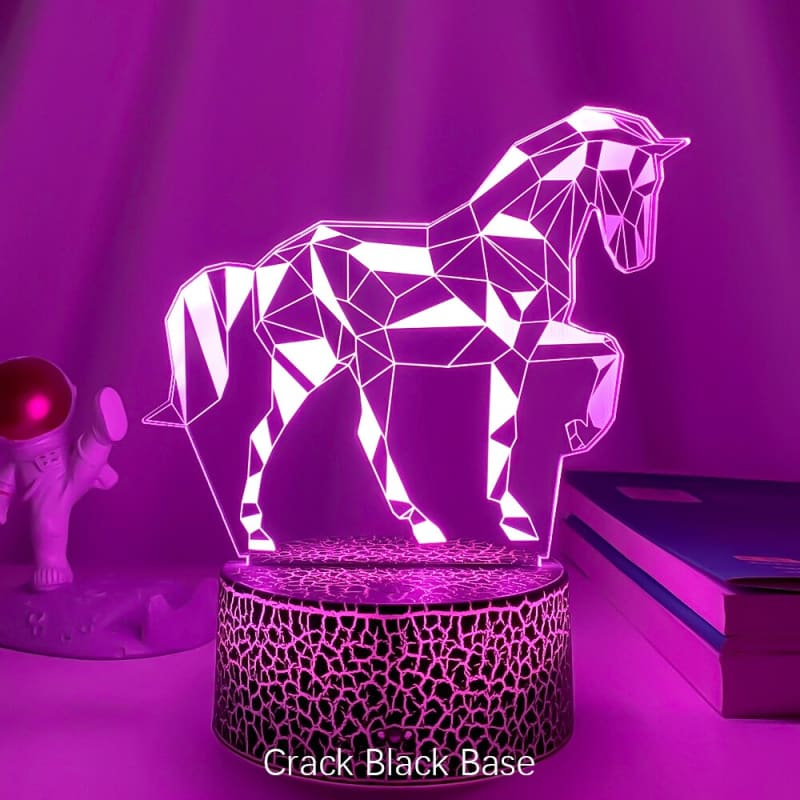 Horse 3D illusion lamp - Dream Horse