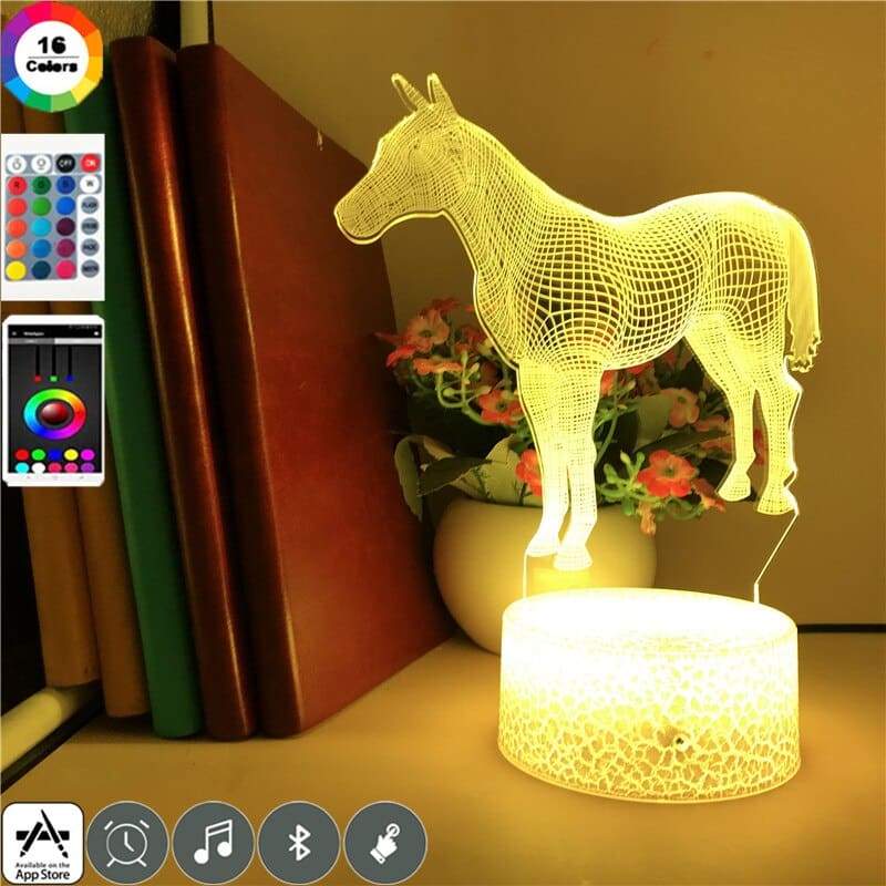 Horse 3D night light - Dream Horse