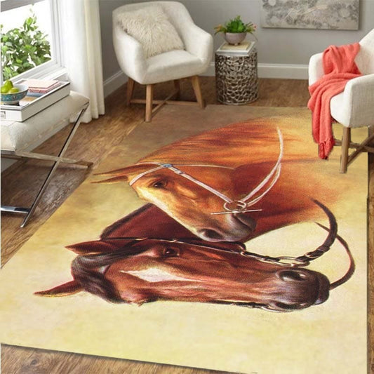 Horse area rug (Vintage) - Dream Horse