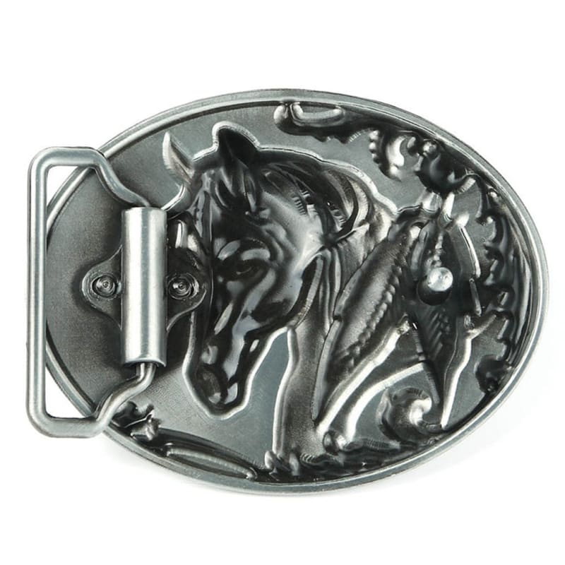 Horse belt buckle silver - Dream Horse