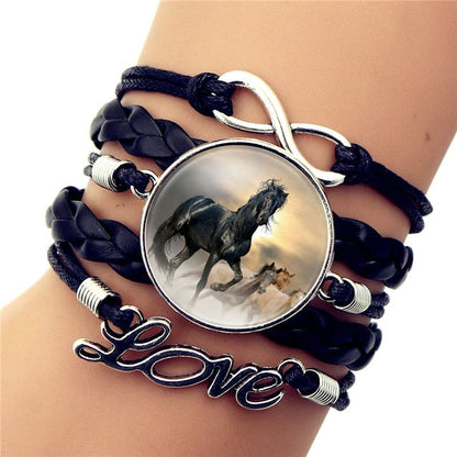 Horse bracelet leather - Dream Horse