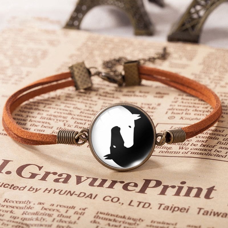 Horse bracelet personalized - Dream Horse