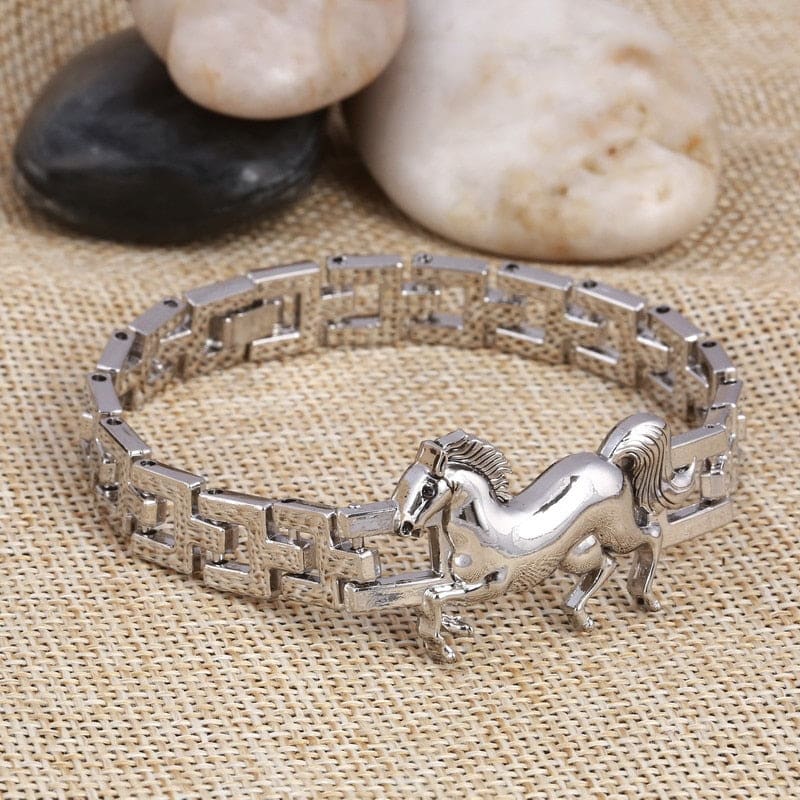 Horse bracelet silver (Women) - Dream Horse