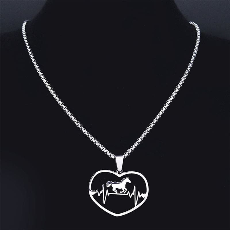 Horse brass necklace - Dream Horse