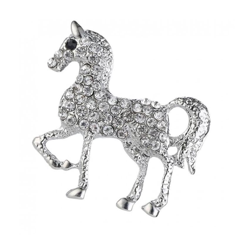 Horse brooch silver - Dream Horse