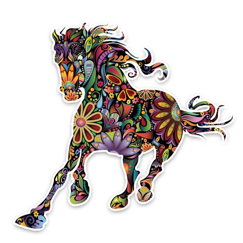 Horse car stickers (High Quality) - Dream Horse