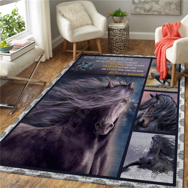Horse carpet for living room - Dream Horse